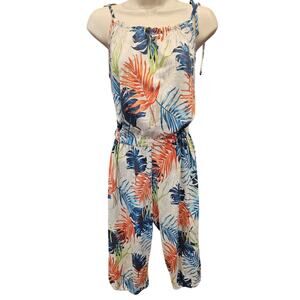 Venus colorful shorts romper jumpsuit summer tank elastic waist comfort soft S